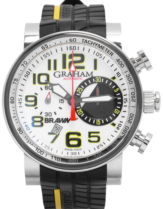 Graham Silverstone Trackmaster Year One 2bryo.w01a.k66s  Baton  2012  Good  Case Material Steel  Bracelet Material: Rubber