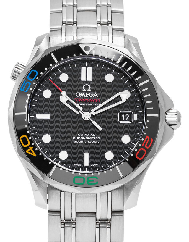 Omega Specialities Olympic Collection 522.30.41.20.01.001  Baton  2016  Very Good  Case Material Steel  Bracelet Material: Steel