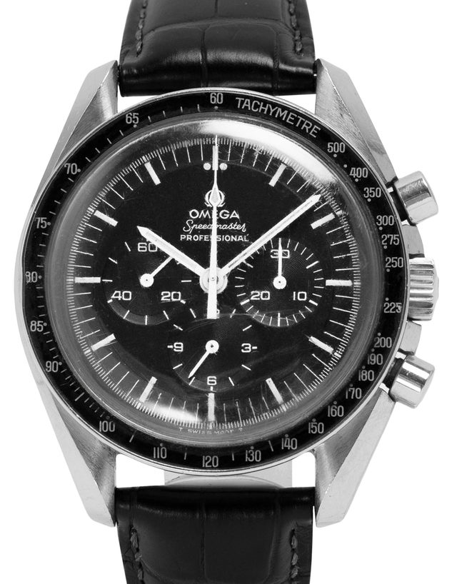 Omega Speedmaster Moonwatch Chronograph 145022-69 St  Baton  1969  Good  Case Material Steel  Bracelet Material: Steel