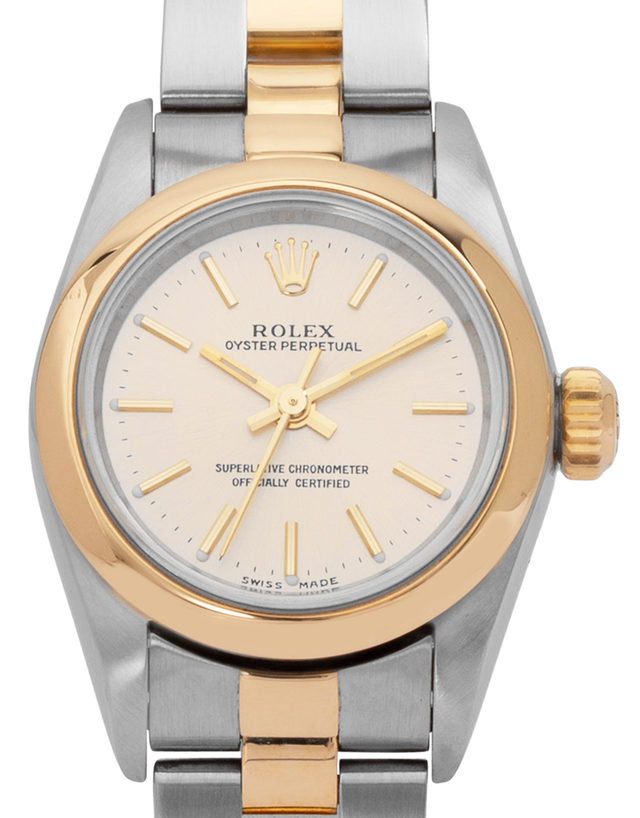 Rolex Lady Oyster Perpetual 67183  Baton  2000  Good  Case Material Steel  Bracelet Material: Steel