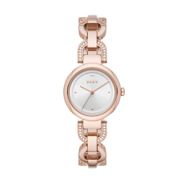 Dkny Eastside Rose Gold Tone Bracelet Watch