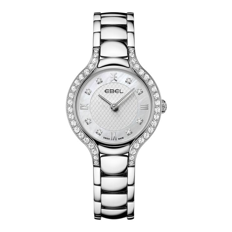 Ebel Beluga Diamond Ladies Stainless Steel Bracelet Watch