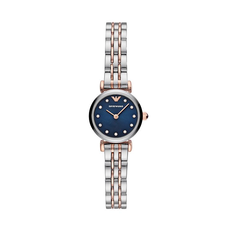 Emporio Armani Ladies Two Tone Bracelet Watch