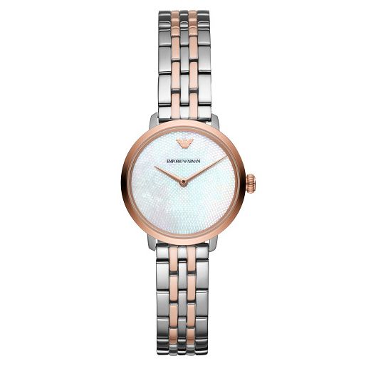 Emporio Armani Ladies Two-tone Bracelet Watch