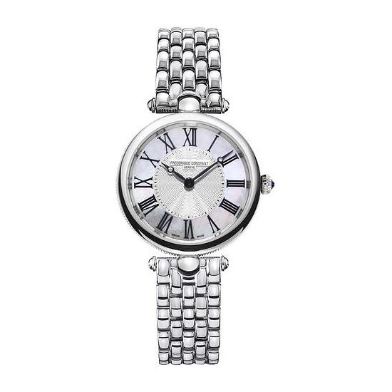 Frederique Constant Classic Art Deco Steel Bracelet Watch