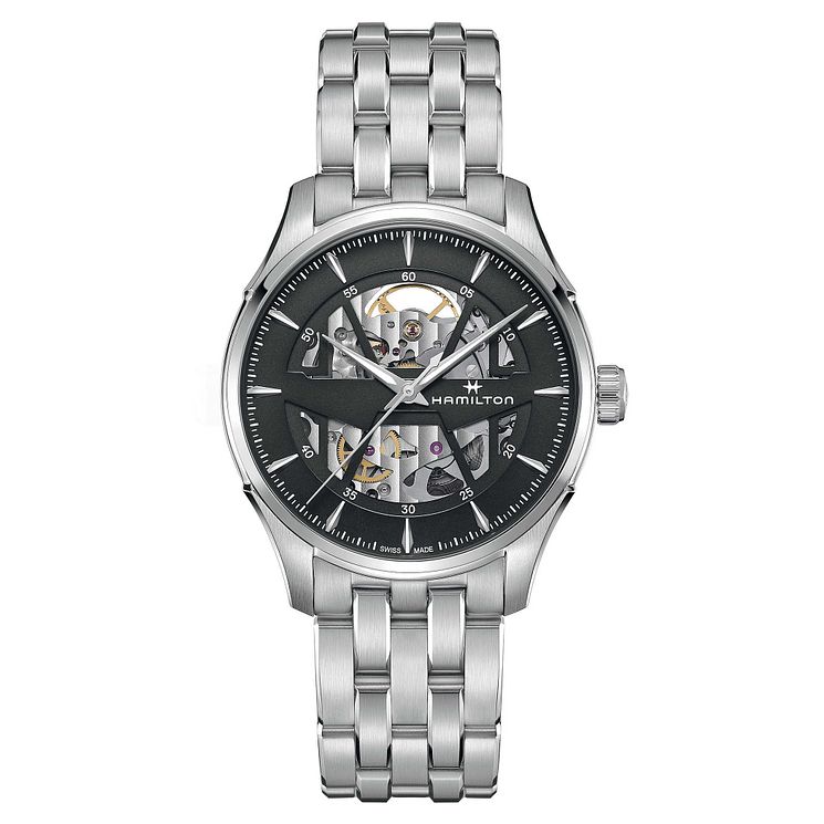 Hamilton Jazmaster Skeleton Auto Mens Bracelet Watch