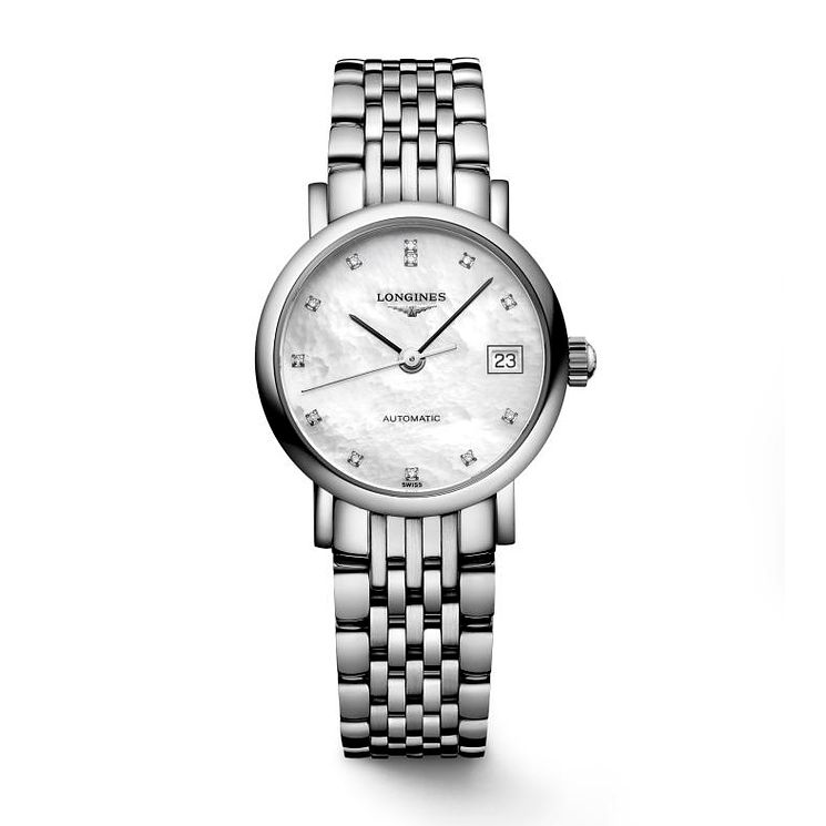 Longines Elegant Ladies Diamond Bracelet Watch