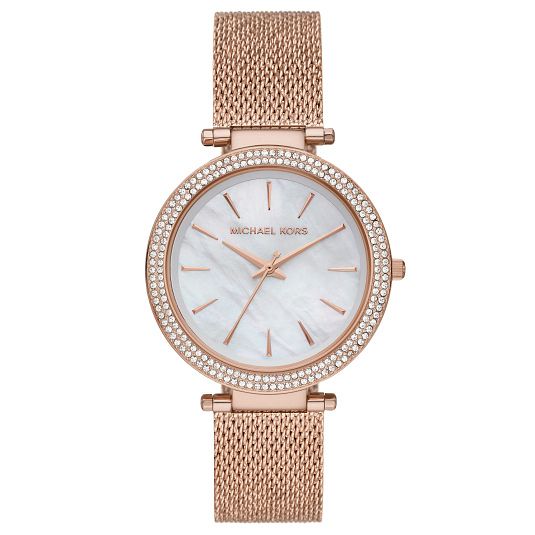 Michael Kors Darci Ladies Rose Gold Tone Bracelet Watch