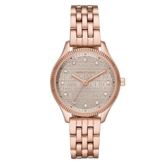 Michael Kors Lexington Rose Gold Tone Bracelet Watch