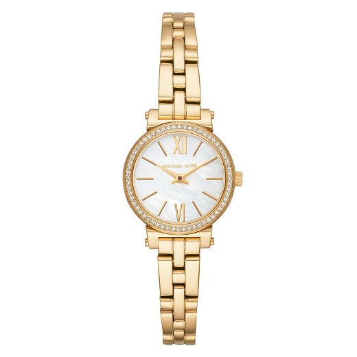 Michael Kors Sofie Ladies Yellow Gold Tone Bracelet Watch