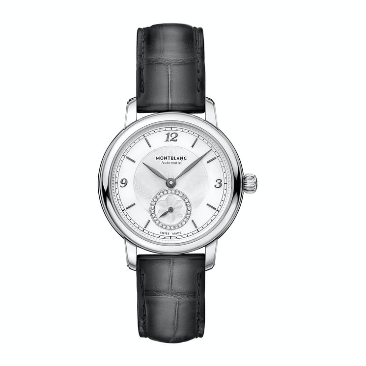 Montblanc Star Legacy Ladies Grey Leather Strap Watch