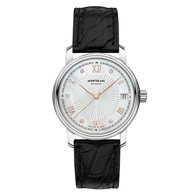 Montblanc Tradition Ladies Stainless Steel Strap Watch