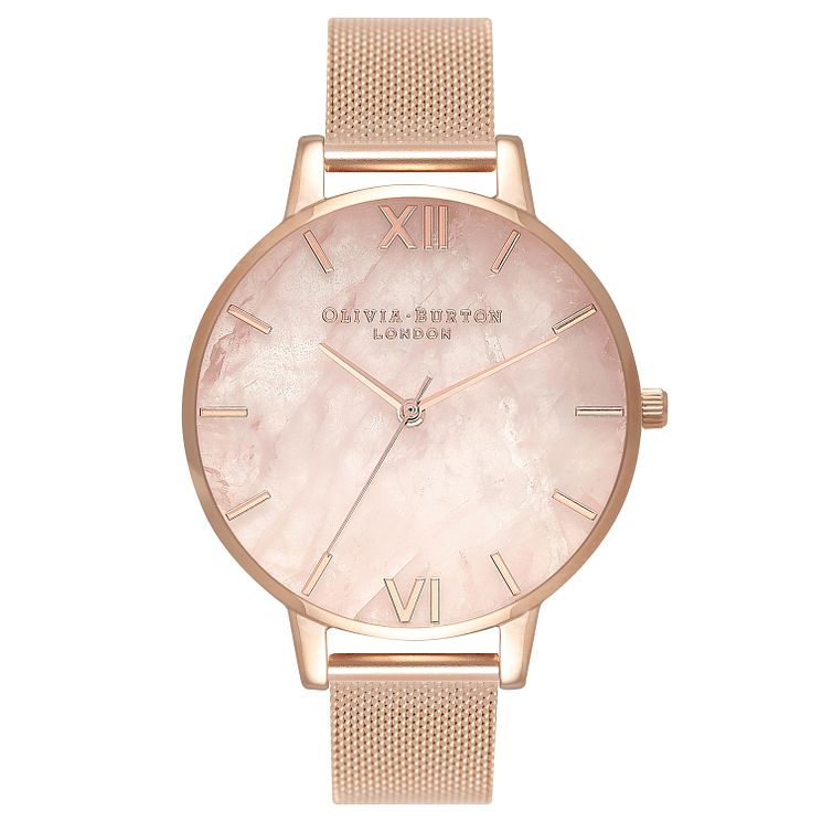 Olivia Burton Blossom Rose Gold Metal Plated Bracelet Watch