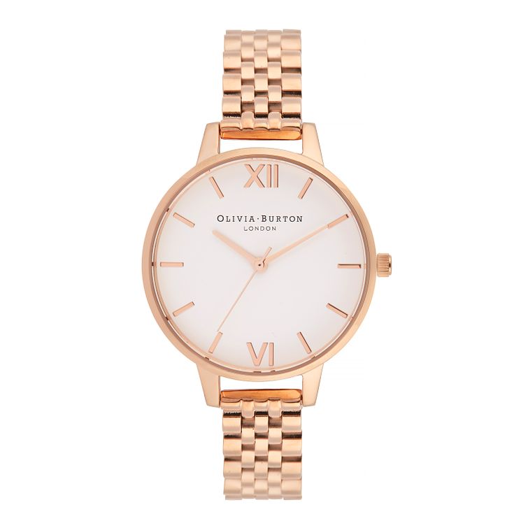 Olivia Burton Ladies Rose Gold Plated Bracelet Watch