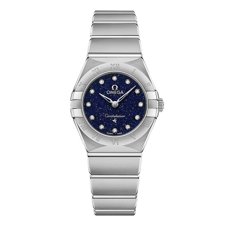 Omega Constellation Diamonds Stainless Steel Bracelet Watch