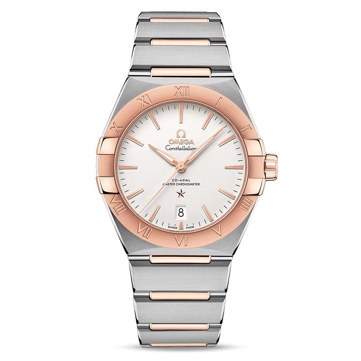 Omega Constellation Mens Two Tone Bracelet Watch