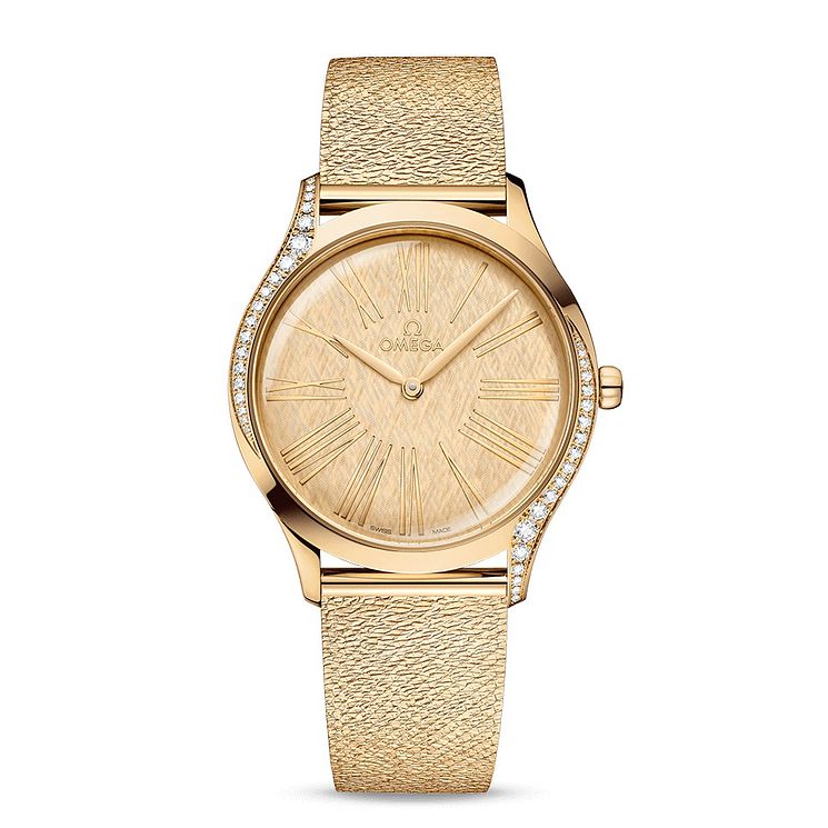 Omega De Ville Tresor Ladies 18ct Gold Bracelet Watch