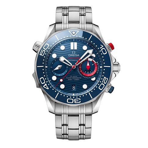 Omega Seamaster Americas Cup Stainless Steel Bracelet Watch