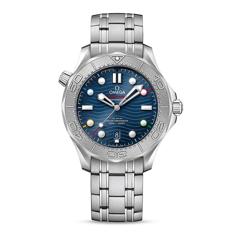 Omega Seamaster Diver Beijing 2022 Stainless Steel Watch