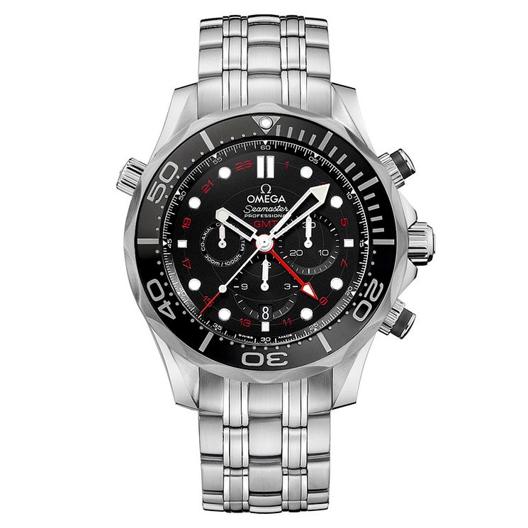 Omega Seamaster Diver Stainless Steel Bracelet Watch