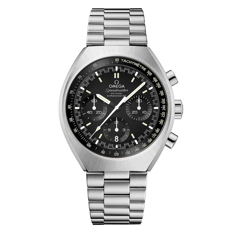 Omega Speedmaster Mark Ii Mens Steel Bracelet Watch