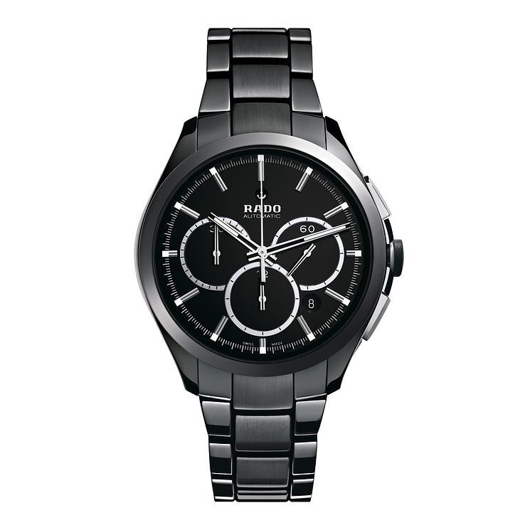 Rado Hyperchrome Mens Ceramic Bracelet Watch - Xxl