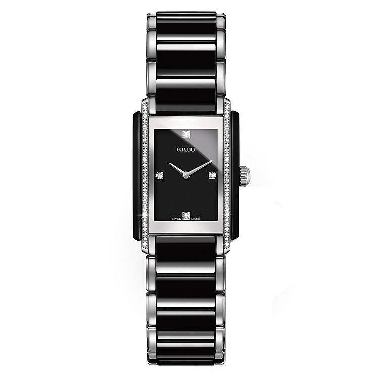 Rado Ladies Black Ceramic Bracelet Watch