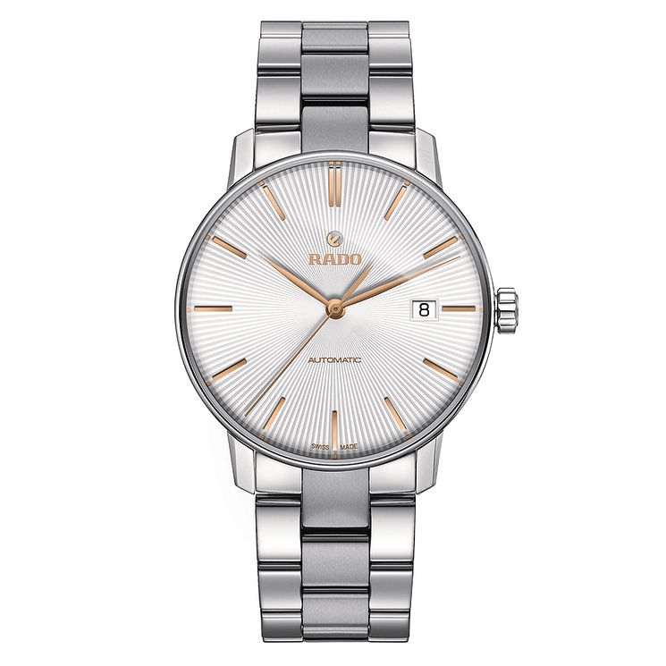 Rado True Mens Stainless SteelandCeramic Bracelet Watch