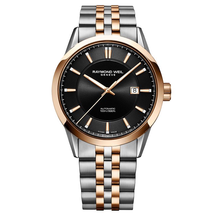 Raymond Weil Freelancer Mens Two-tone Bracelet Watch