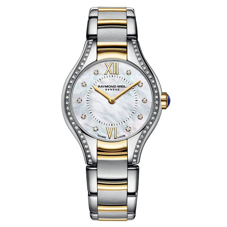 Raymond Weil Noemia Ladies Diamond Two-tone Bracelet Watch