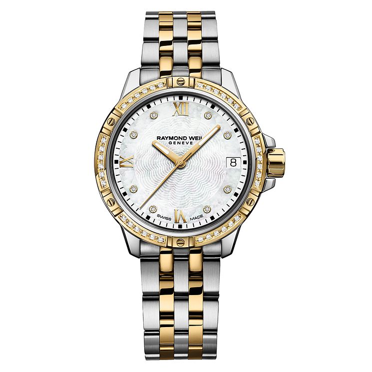 Raymond Weil Tango Ladies Diamond Two-tone Bracelet Watch