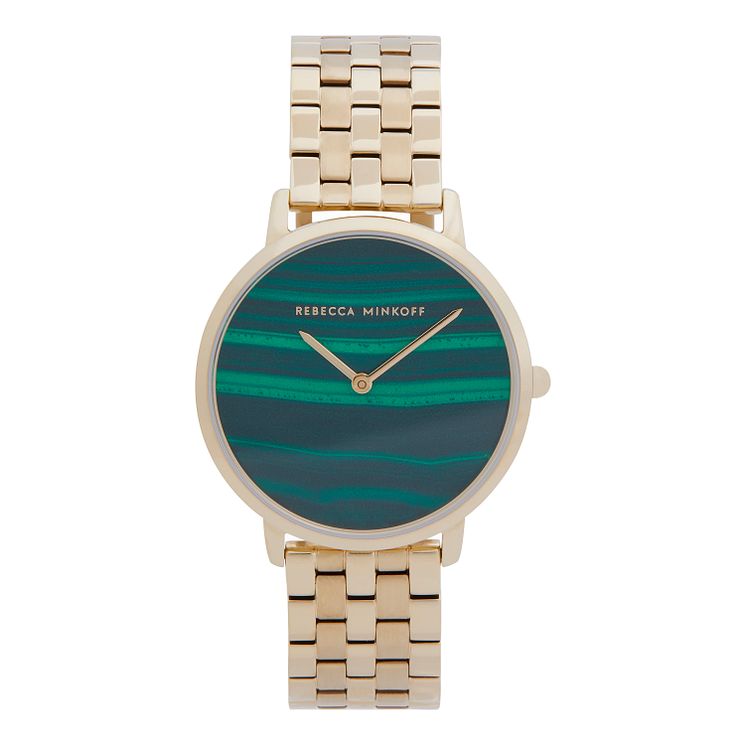 Rebecca Minkoff Major Ladies Gold Tone Bracelet Watch