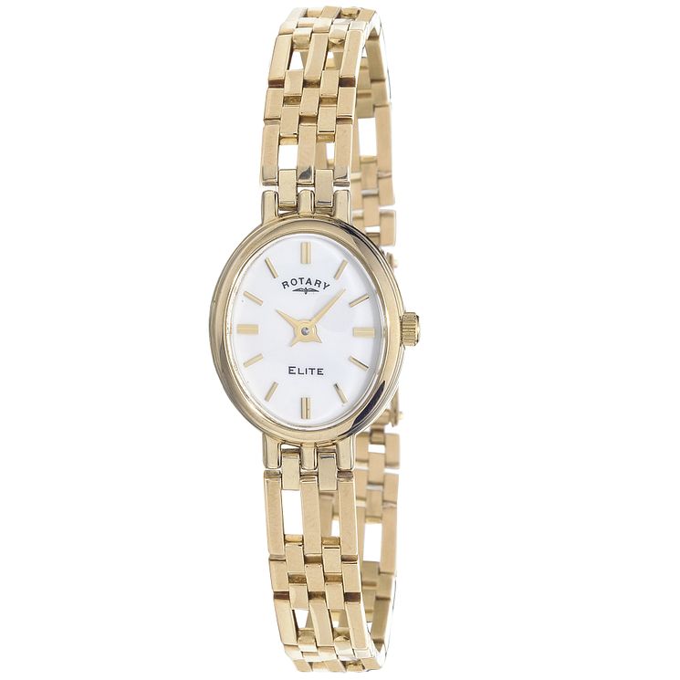 Rotary Ladies 9ct Gold Bracelet Watch