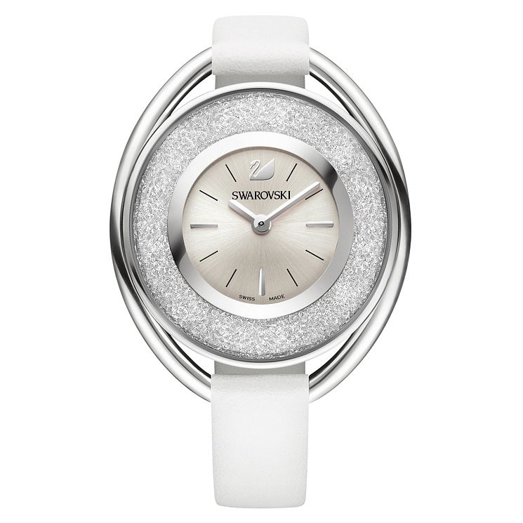 Swarovski Crystalline Ladies Stainless Steel Oval Watch