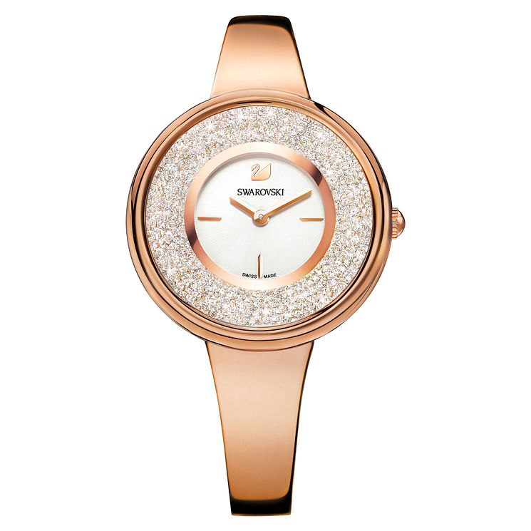 Swarovski Crystalline Pure Ladies Rose Gold Plated Watch