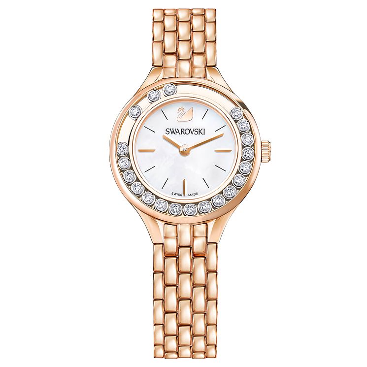 Swarovski Lovely Crystals Ladies Rose Gold Plated Watch