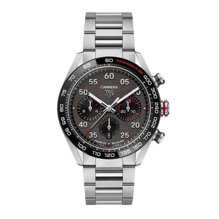 Tag Heuer Carrera Porsche Stainless Steel Bracelet Watch