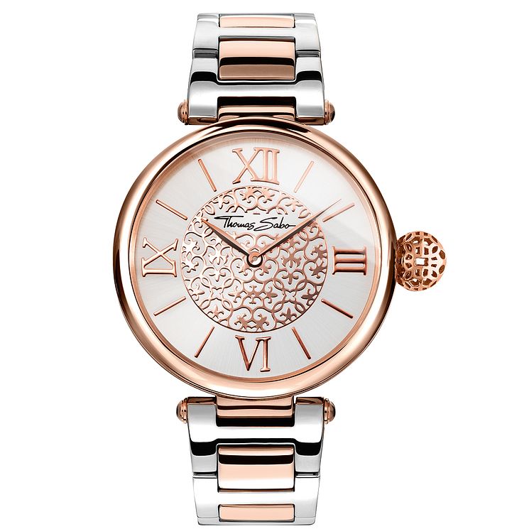 Thomas Sabo Karma Ladies Two Colour Bracelet Watch