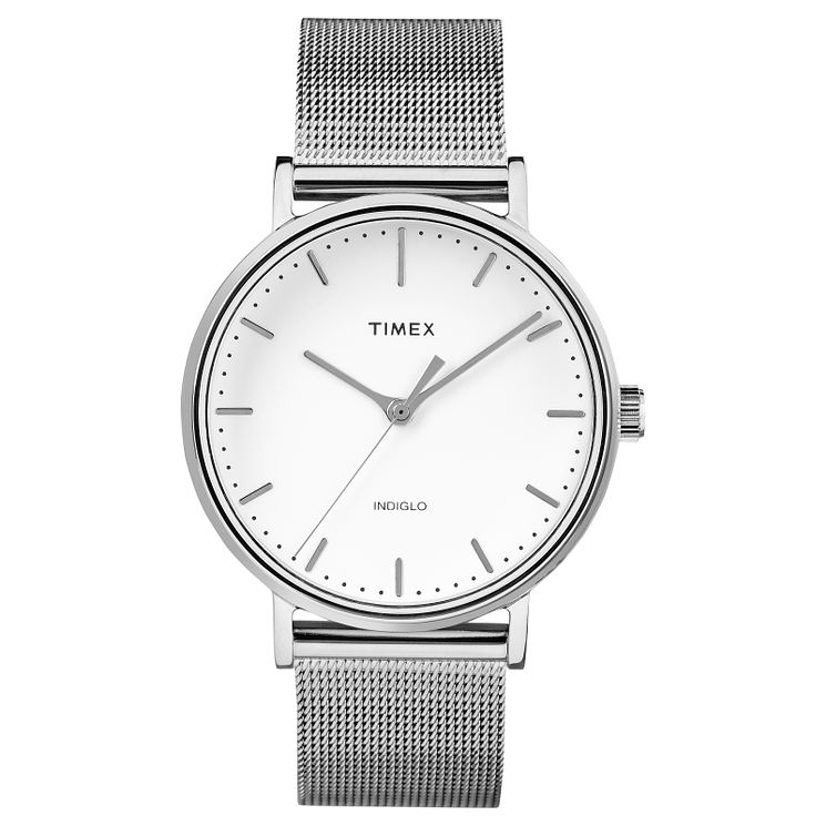 Timex Fairfield Ladies Stainless Steel Bracelet Watch