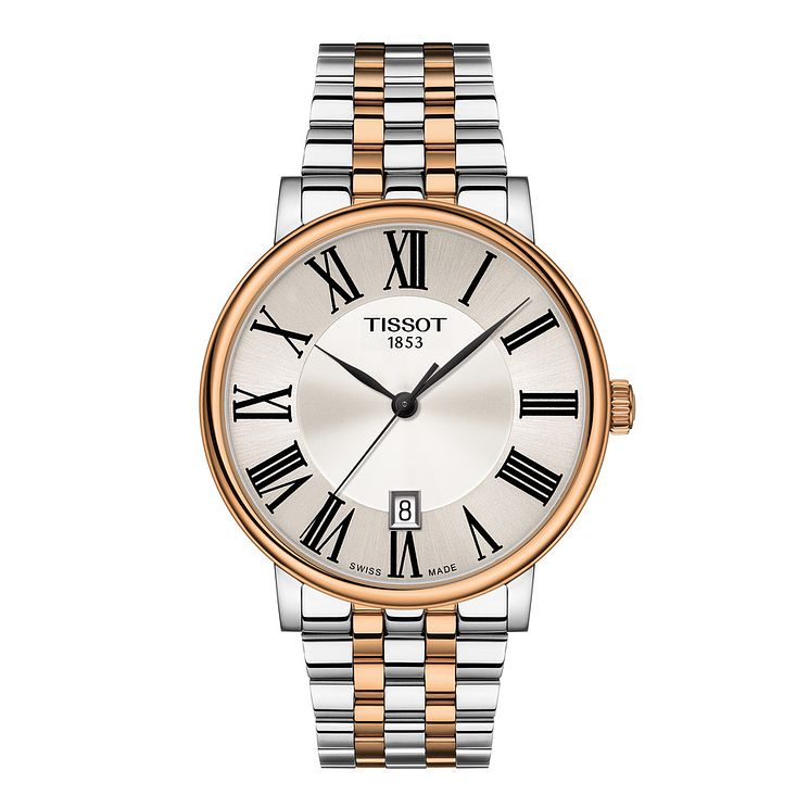 Tissot Carson Premium Mens Two Tone Bracelet Watch