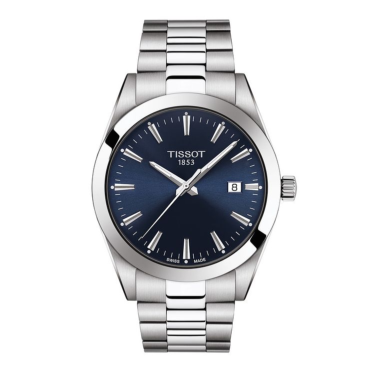 Tissot Gentleman Mens Stainless Steel Bracelet Watch