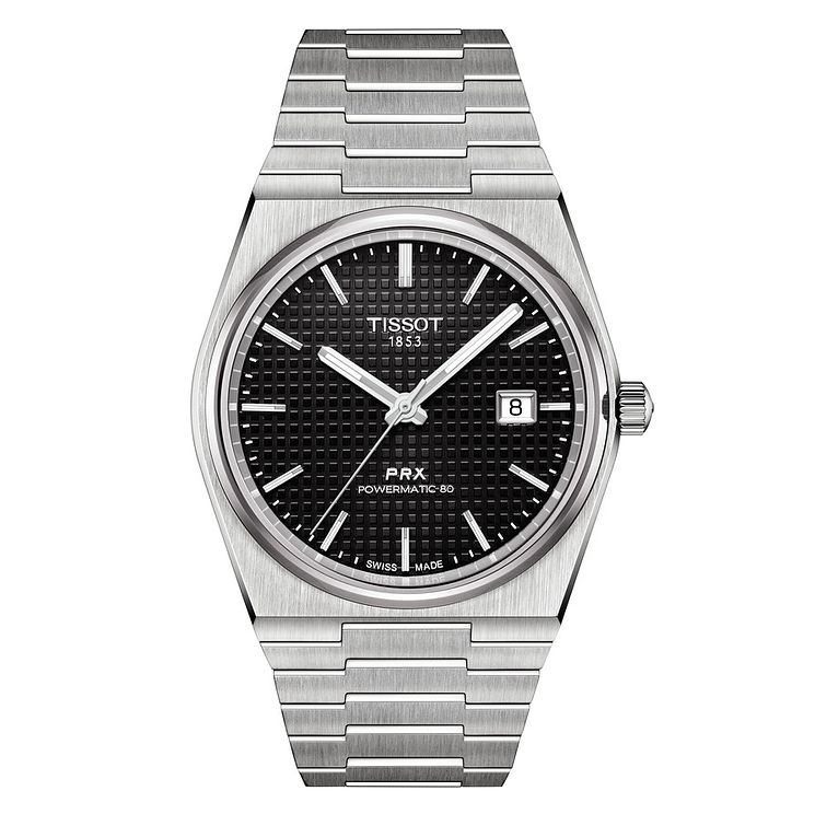 Tissot Prx Powermatic 80 Stainless Steel Bracelet Watch