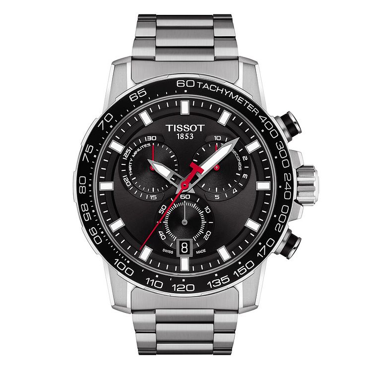 Tissot Supersport Chrono Stainless Steel Bracelet Watch