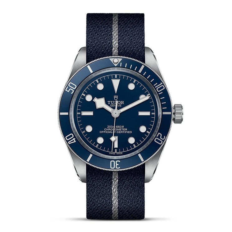 Tudor Black Bay Fifty-eight Navy Blue Fabric Strap Watch