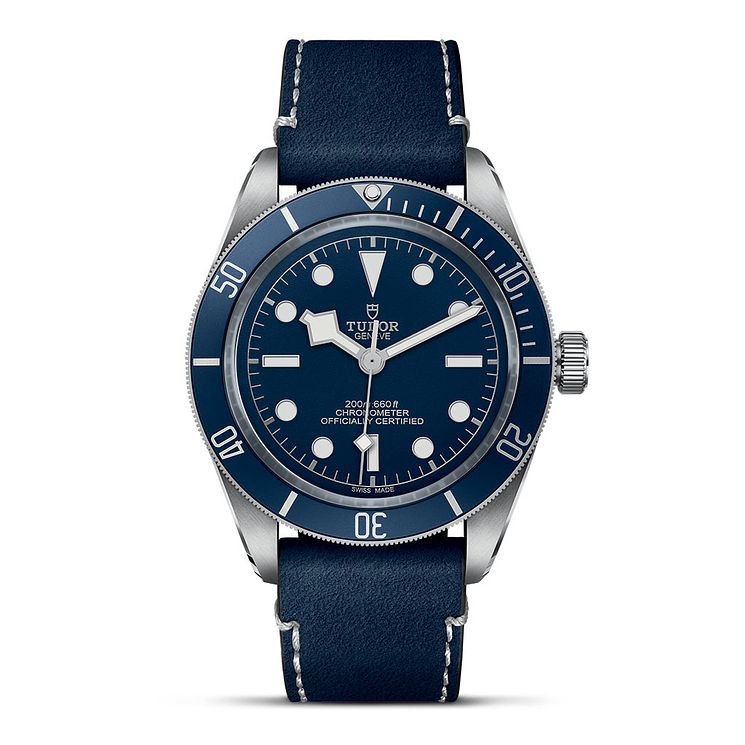 Tudor Black Bay Fifty-eight Navy Blue Soft Touch Strap Watch