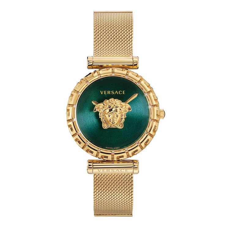 Versace Palazo Ladies Gold Tone Bracelet Watch