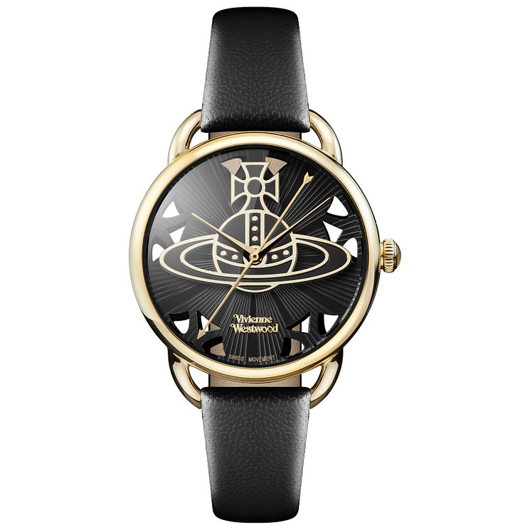 Vivienne Westwood Ladies Gold Tone Strap Watch