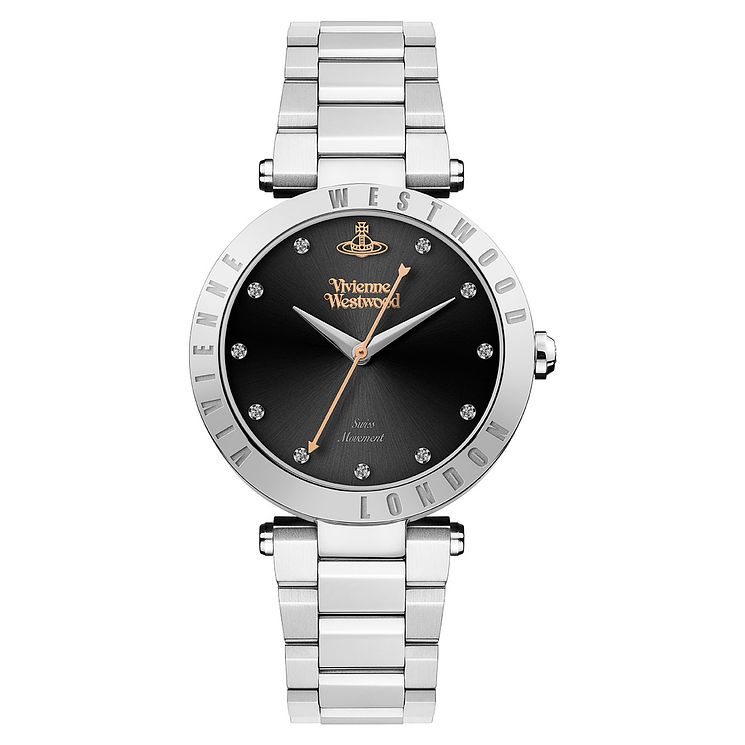 Vivienne Westwood Montagu Ii Stainless Steel Bracelet Watch