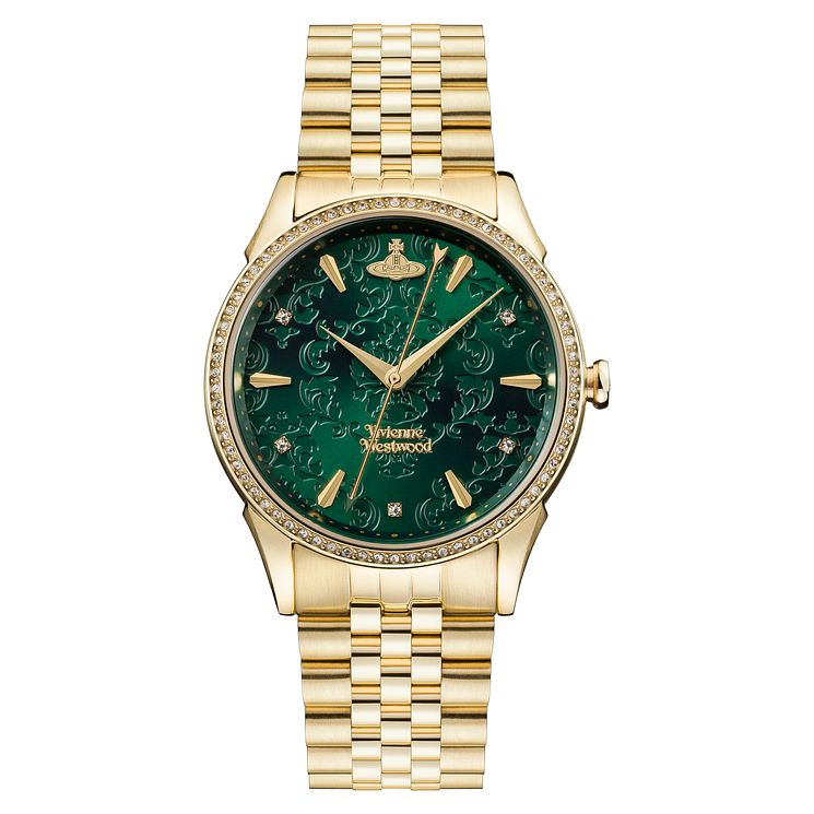 Vivienne Westwood Wallace Ladies Gold Tone Bracelet Watch