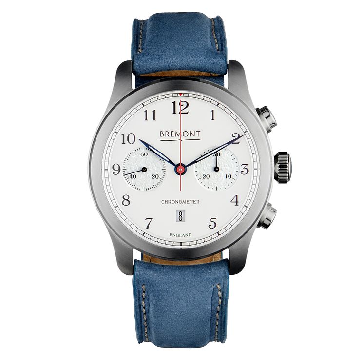 Bremont Rose Special Edition Blue Leather Strap Watch